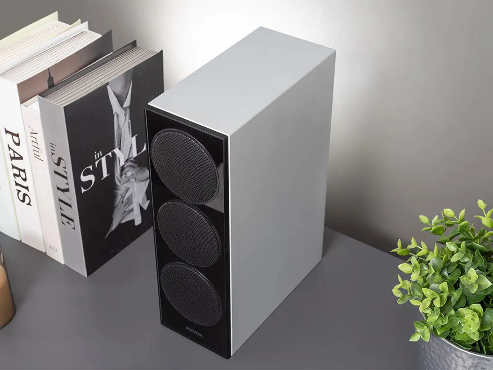 Revox Shelf G70 MK3 högtalare svart basreflex