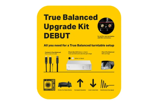 Pro-Ject Upgrade Set Debut Balanced paket