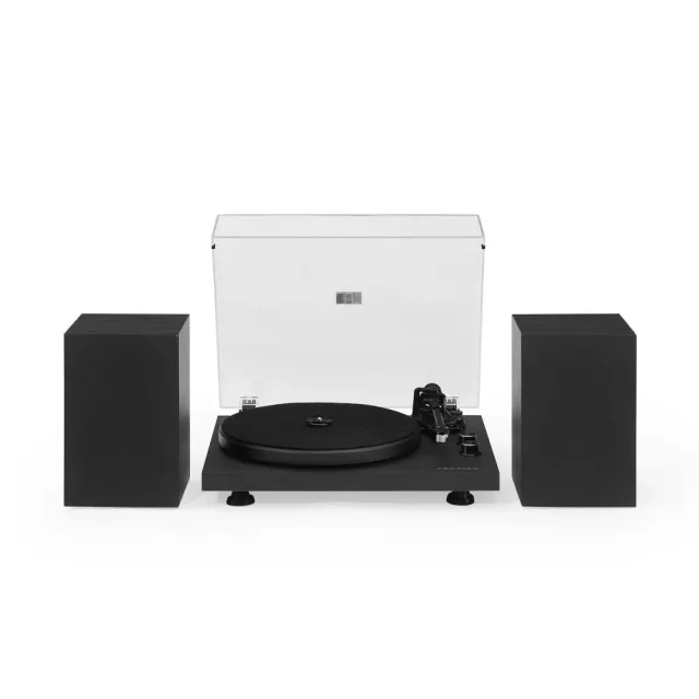 Crosley C62 skivspelare med högtalare Walnut bluetooth