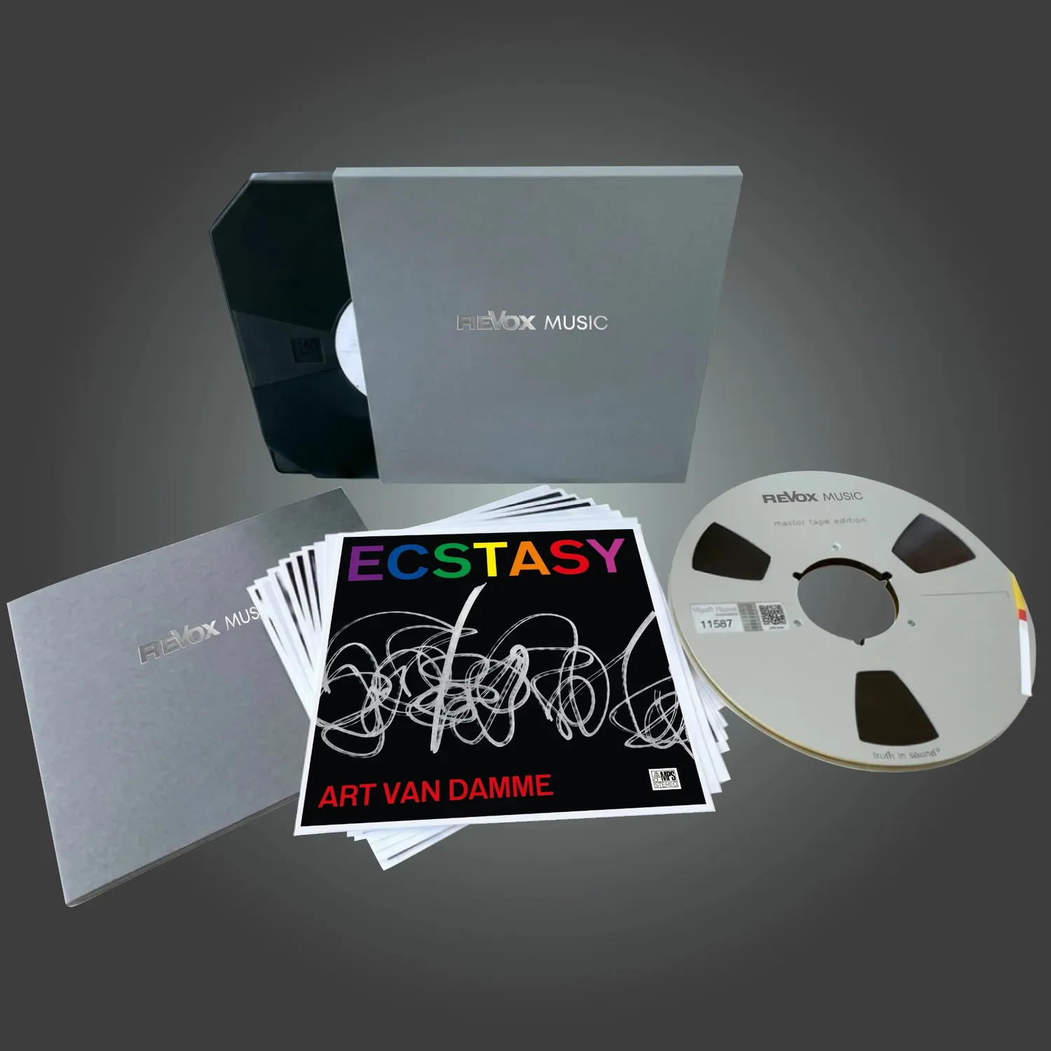 Revox Art Van Damme Ecstasy masterband jazz dragspel