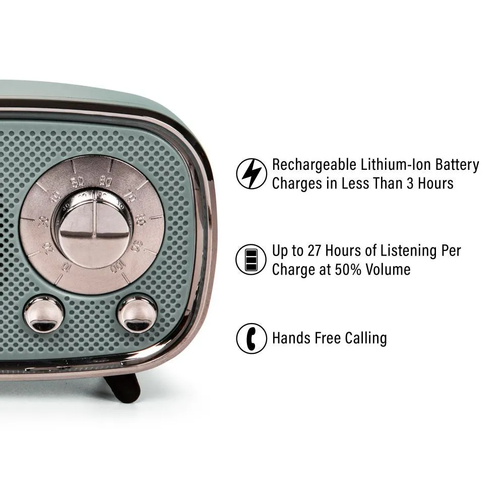 Crosley Rondo bluetooth-högtalare svart portabel