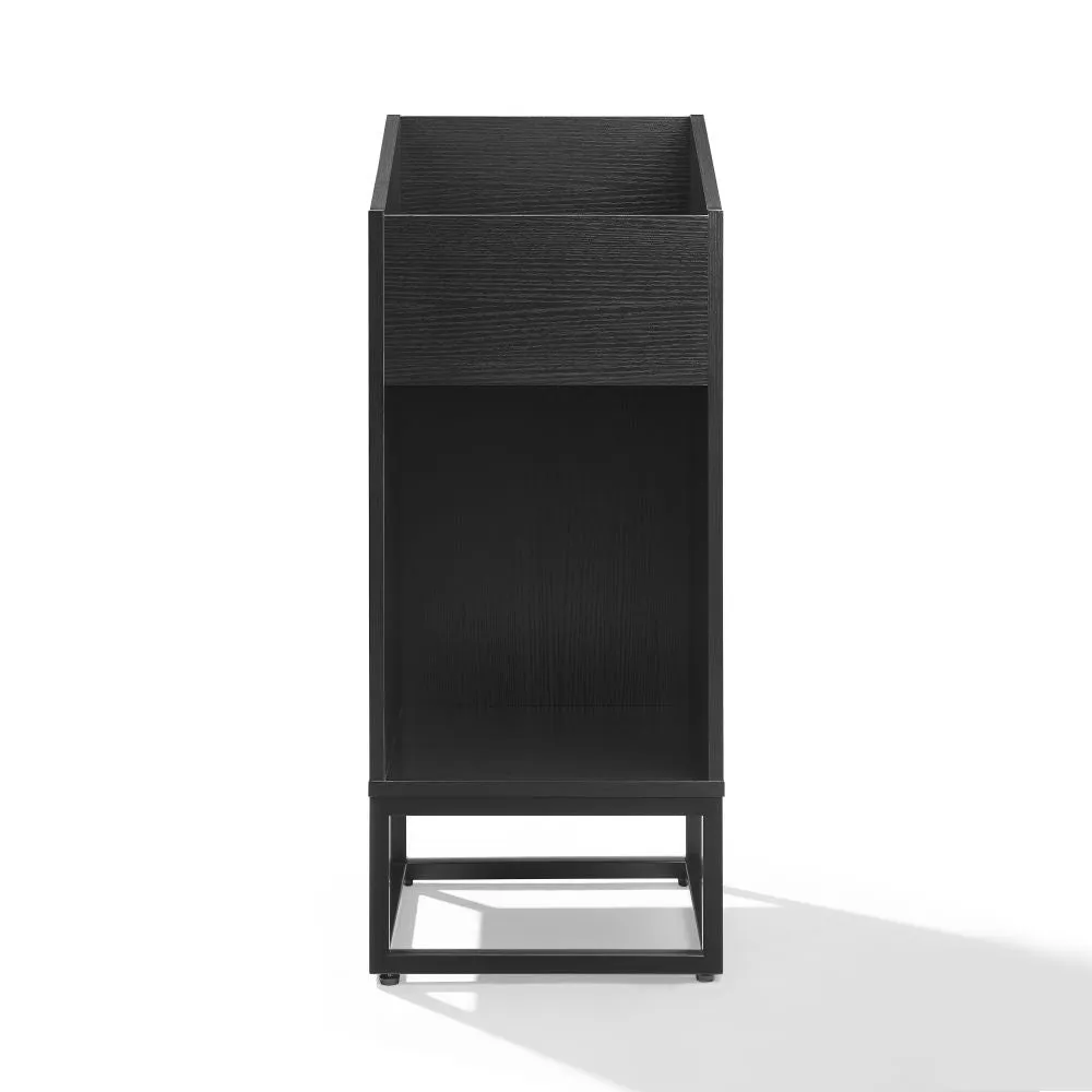 Crosley Enzo skivställ svart liten vinylförvaring
