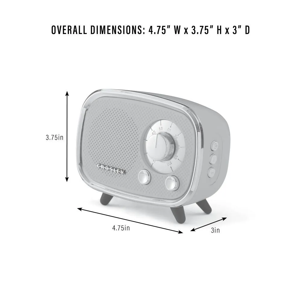 Crosley Rondo bluetooth-högtalare svart portabel