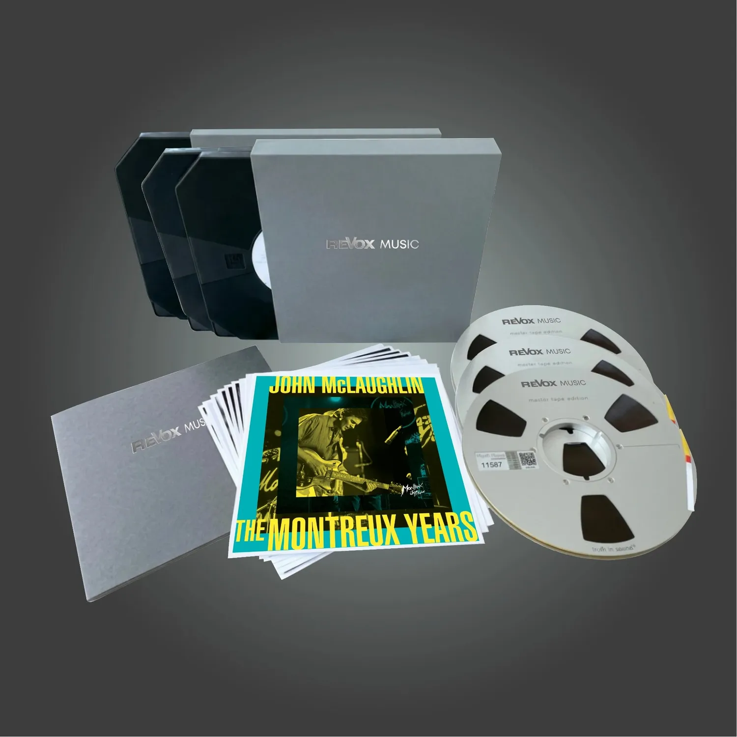 Revox John McLaughlin Montreux Years masterband Standard Master CCIR