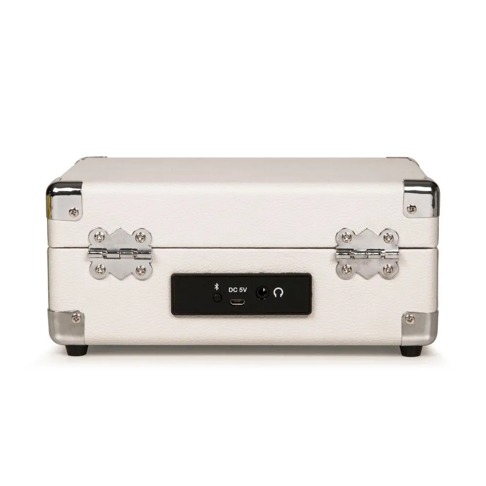 Crosley Mini Cruiser miniskivspelare white sand 3-tum