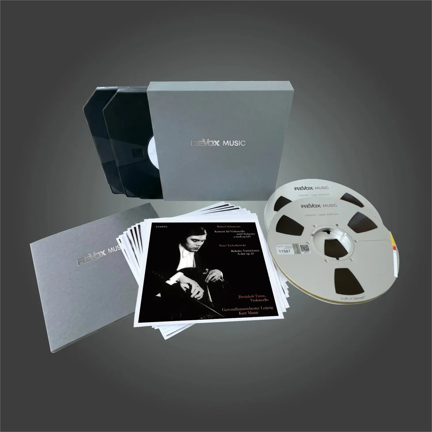Revox Masur Schumann Tchaikovsky masterband Studio Master