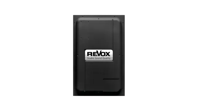 Revox INV 40 inbyggd högtalare osynlig under puts