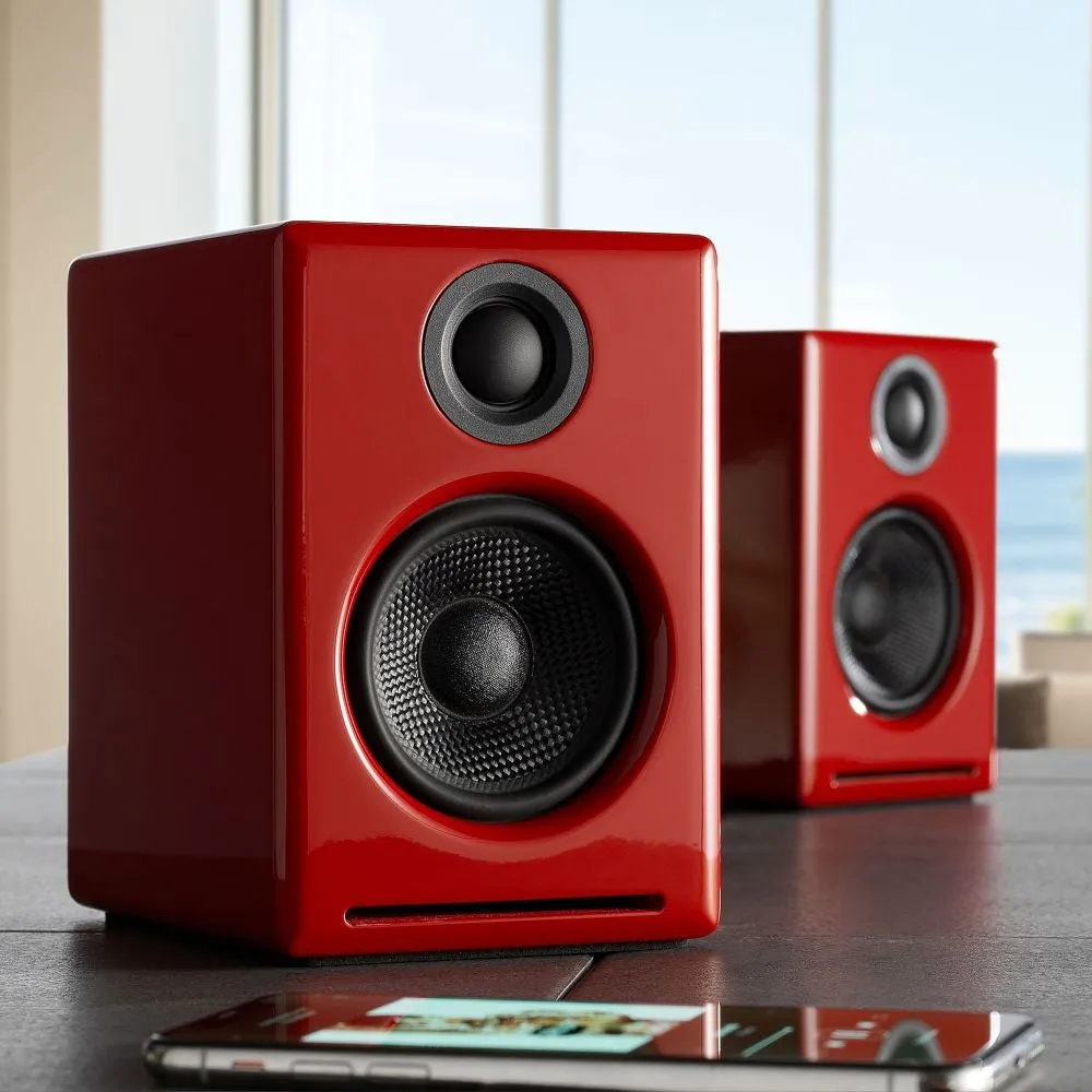 Crosley A2+ Next Gen musikanläggning Bluetooth röd aptX-HD