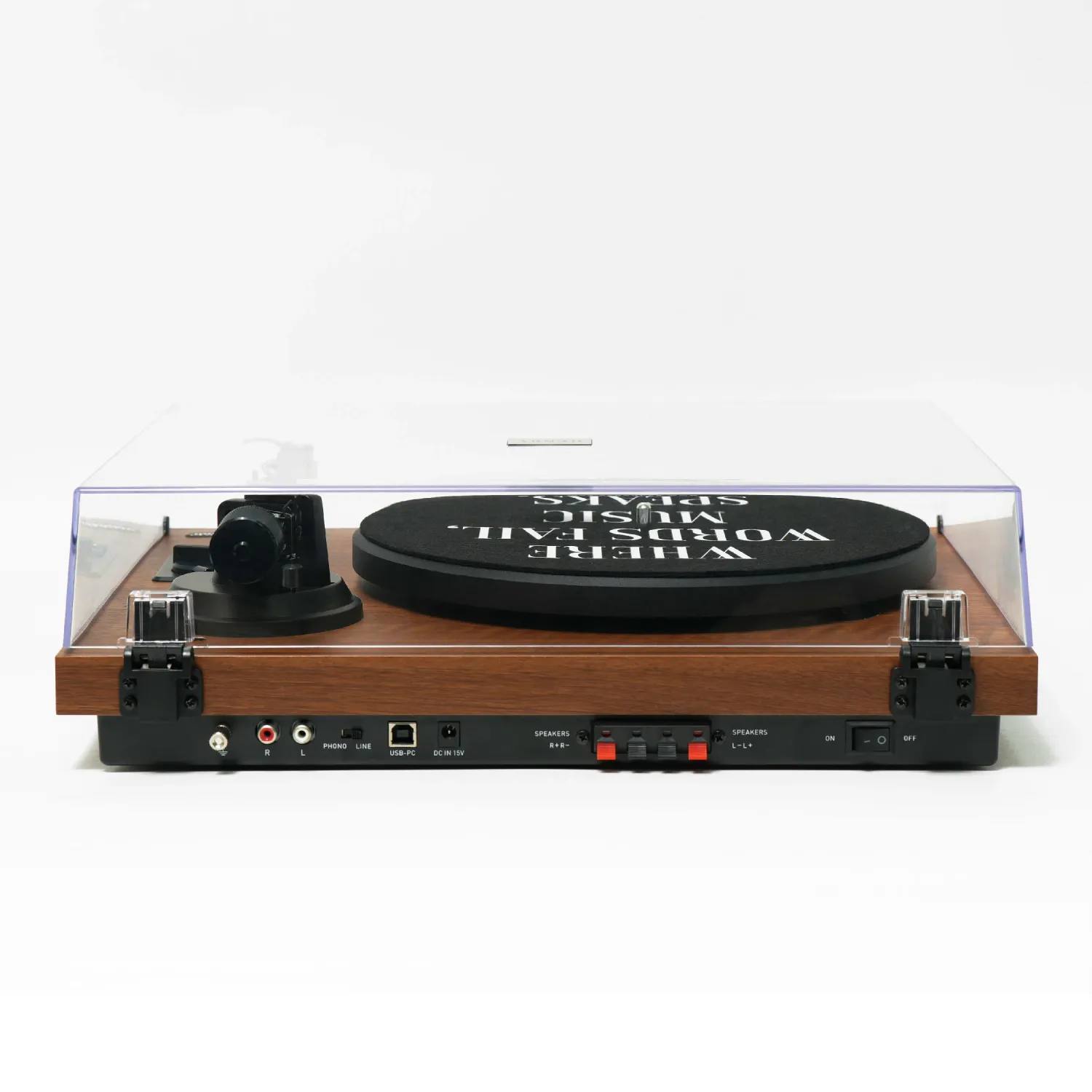 Gadhouse Henry skivspelare med högtalare Bluetooth 60W