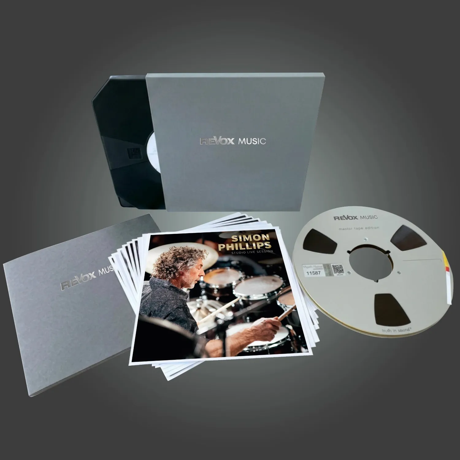 Revox Simon Phillips Studio Live Session rullband standard master