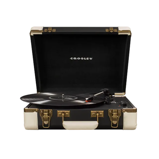Crosley Executive skivspelare svart bärbar