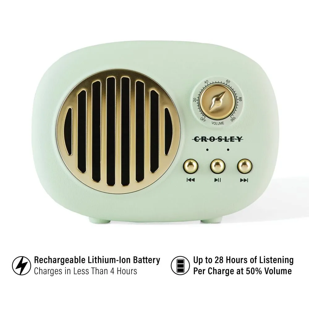 Crosley Piper bluetooth högtalare mint