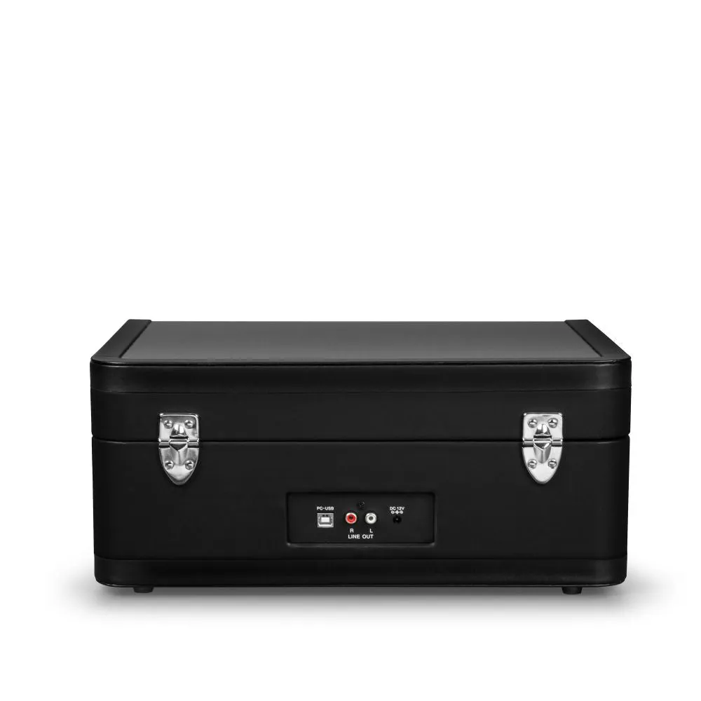 Crosley Portfolio reseskivspelare svart bluetooth