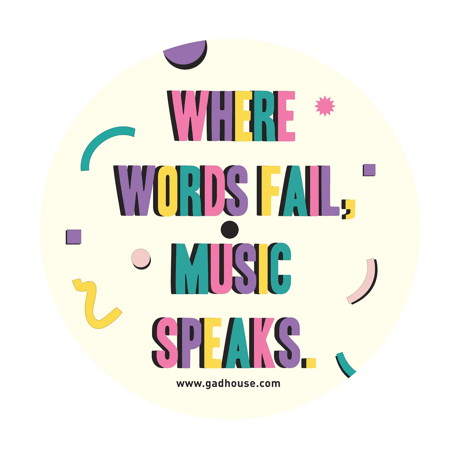 Gadhouse Where Word Fails slipmat 7 tum gummi