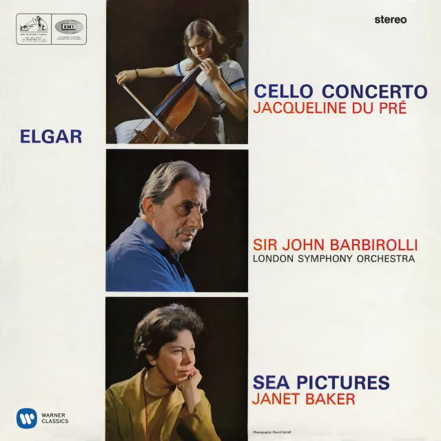 Elgar Cello Concerto Sea Pictures masterband Du Pré