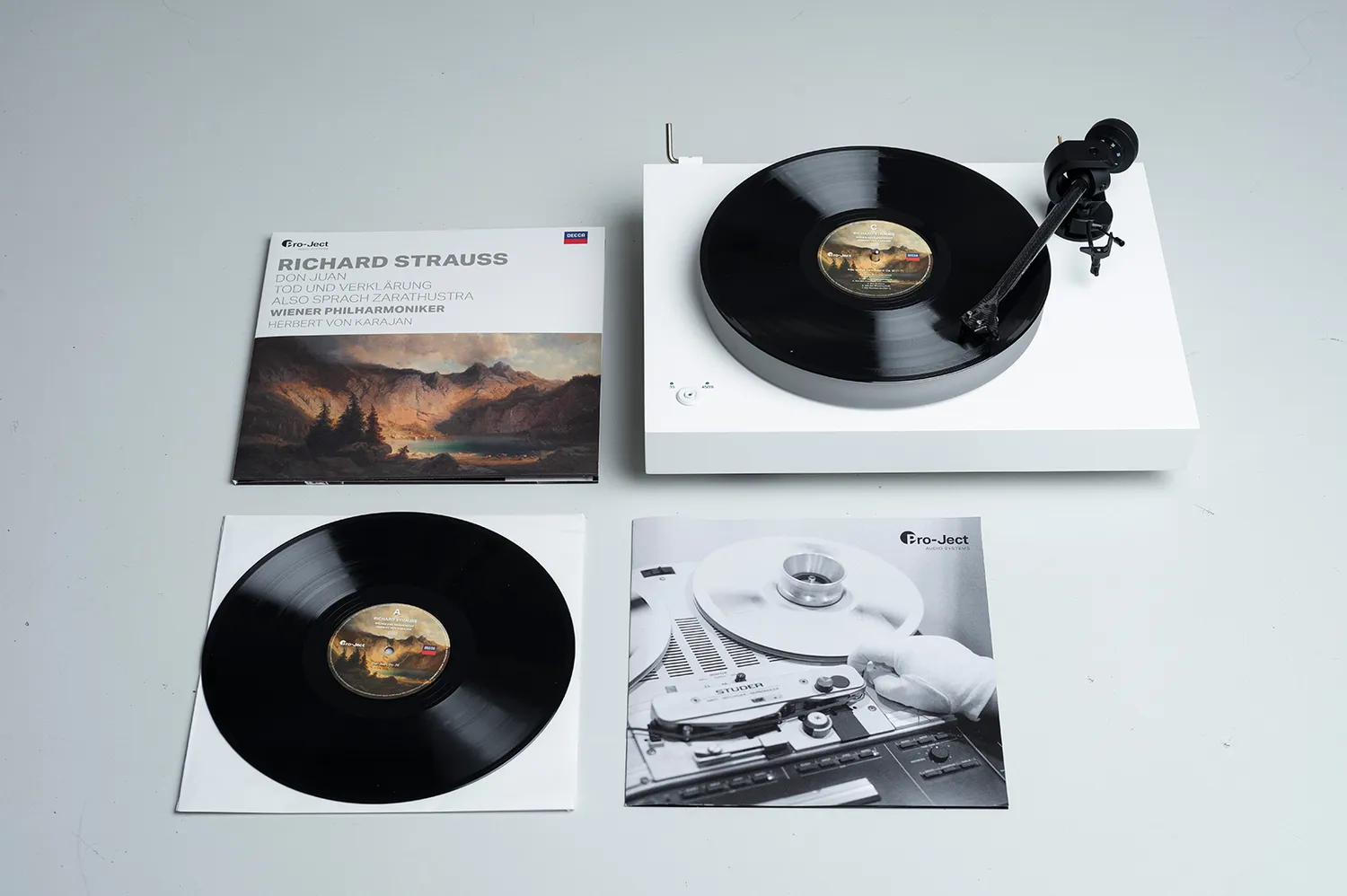 Pro-Ject Wiener Philharmoniker Karajan Strauss vinyl LP