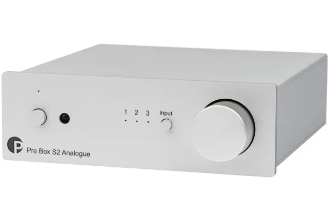 Pro-Ject Pre Box S2 Analogue förförstärkare 3 ingångar