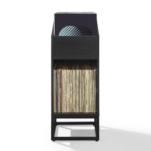 Crosley Enzo skivställ svart liten vinylförvaring