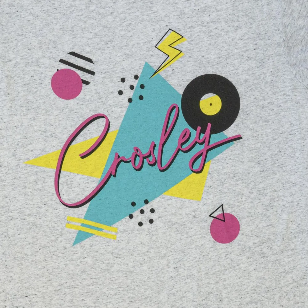 Crosley 90s Vibe t-shirt vintagevit XS tri-blend