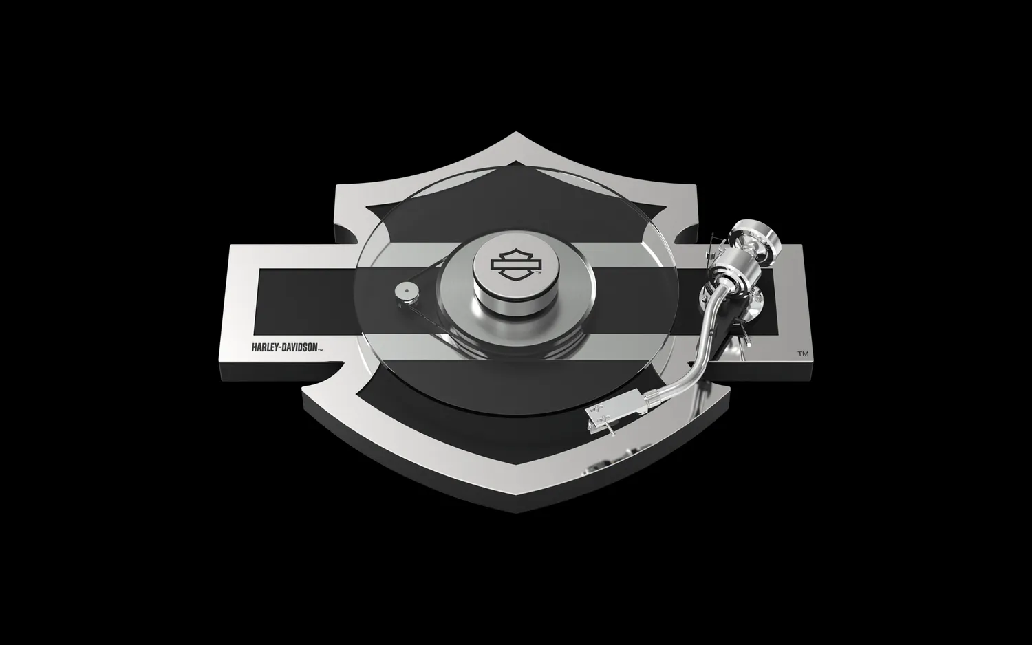 Pro-Ject Harley-Davidson skivspelare remdrift LP