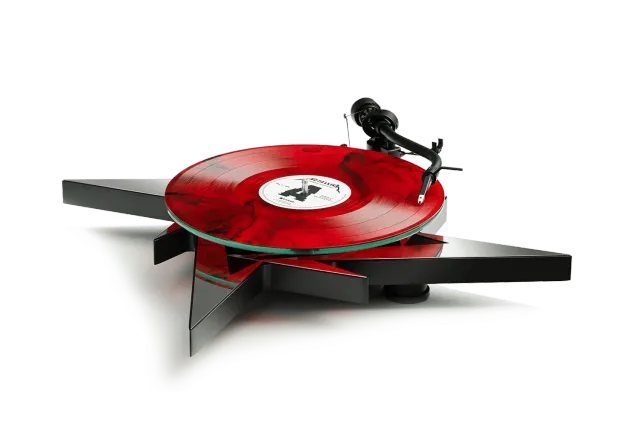 Pro-Ject Metallica skivspelare specialutgåva