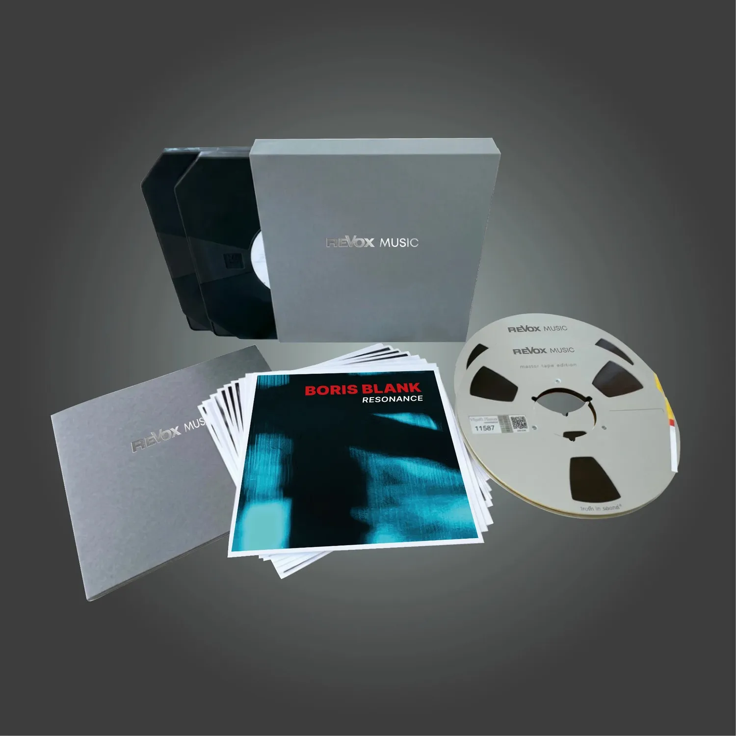 Revox Boris Blank Resonance masterband 1/4 tum