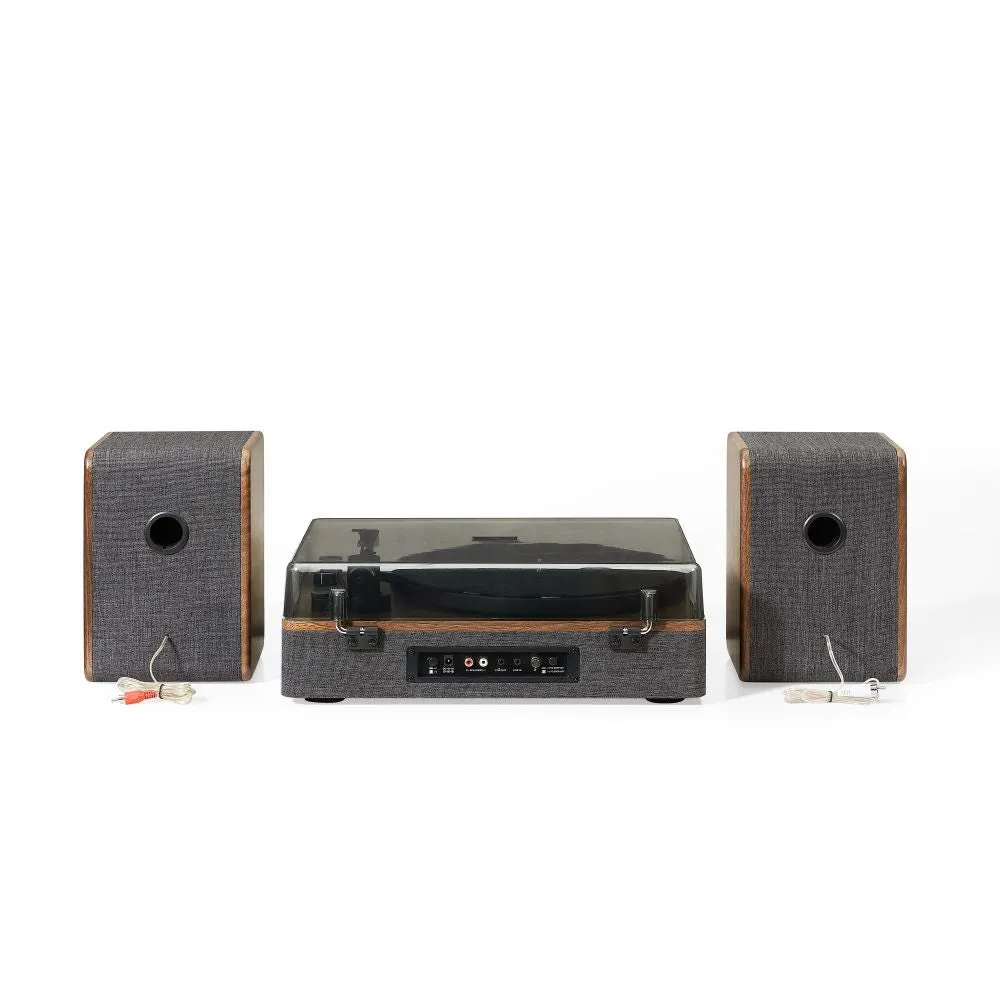 Crosley Nocturne skivspelare med högtalare grafit