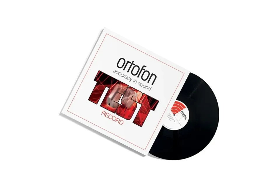 Ortofon Test Record testskiva 15 spår