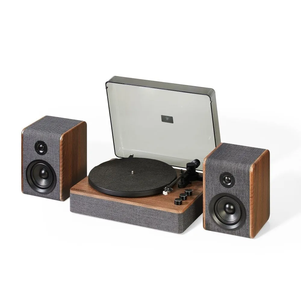 Crosley Nocturne skivspelare med högtalare grafit