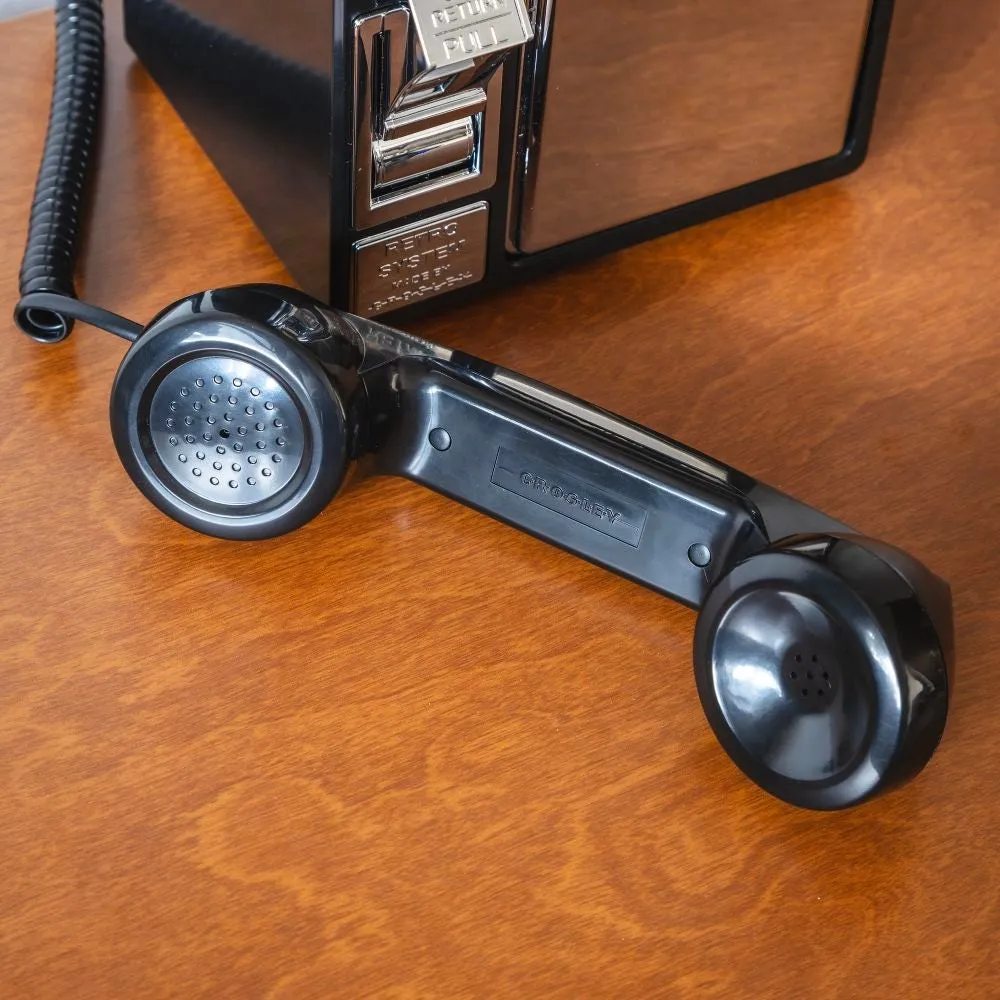 Crosley 1950s Payphone telefon sparbössa röd