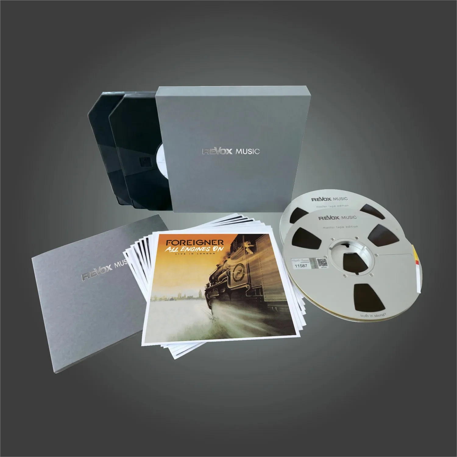 Revox Foreigner All Engines On Live masterband studio