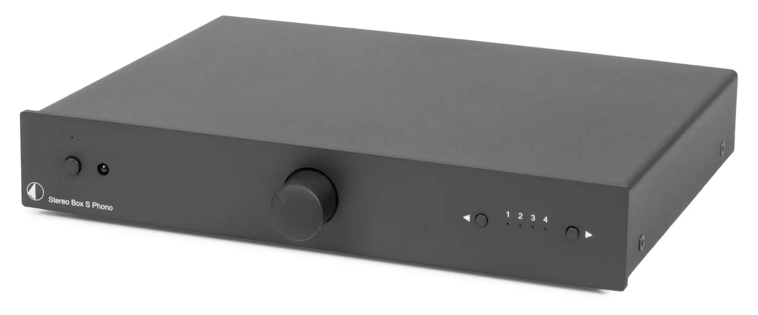 Pro-Ject Stereo Box S Phono förstärkare svart