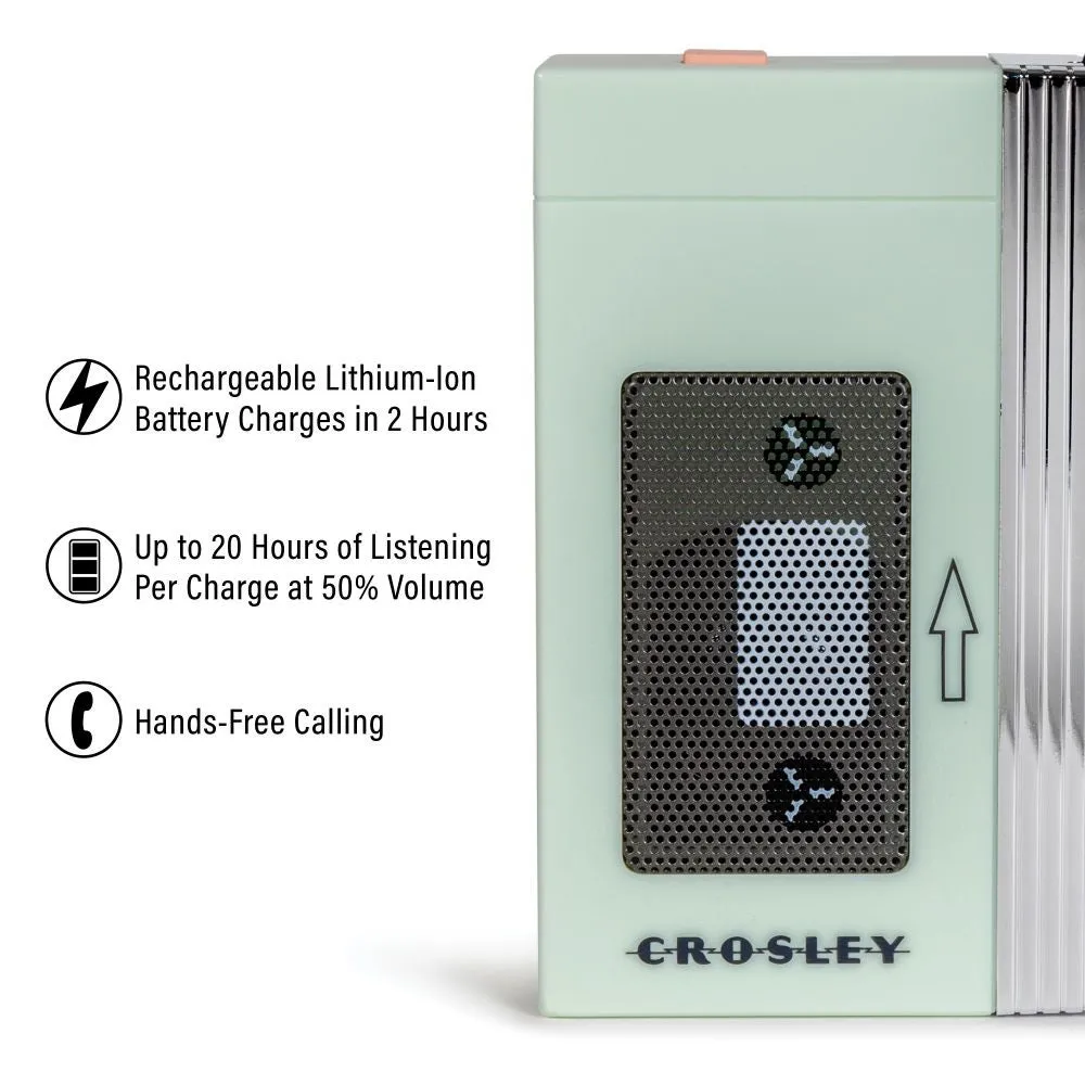 Crosley Mini Retro 80s bluetooth-högtalare bärbar