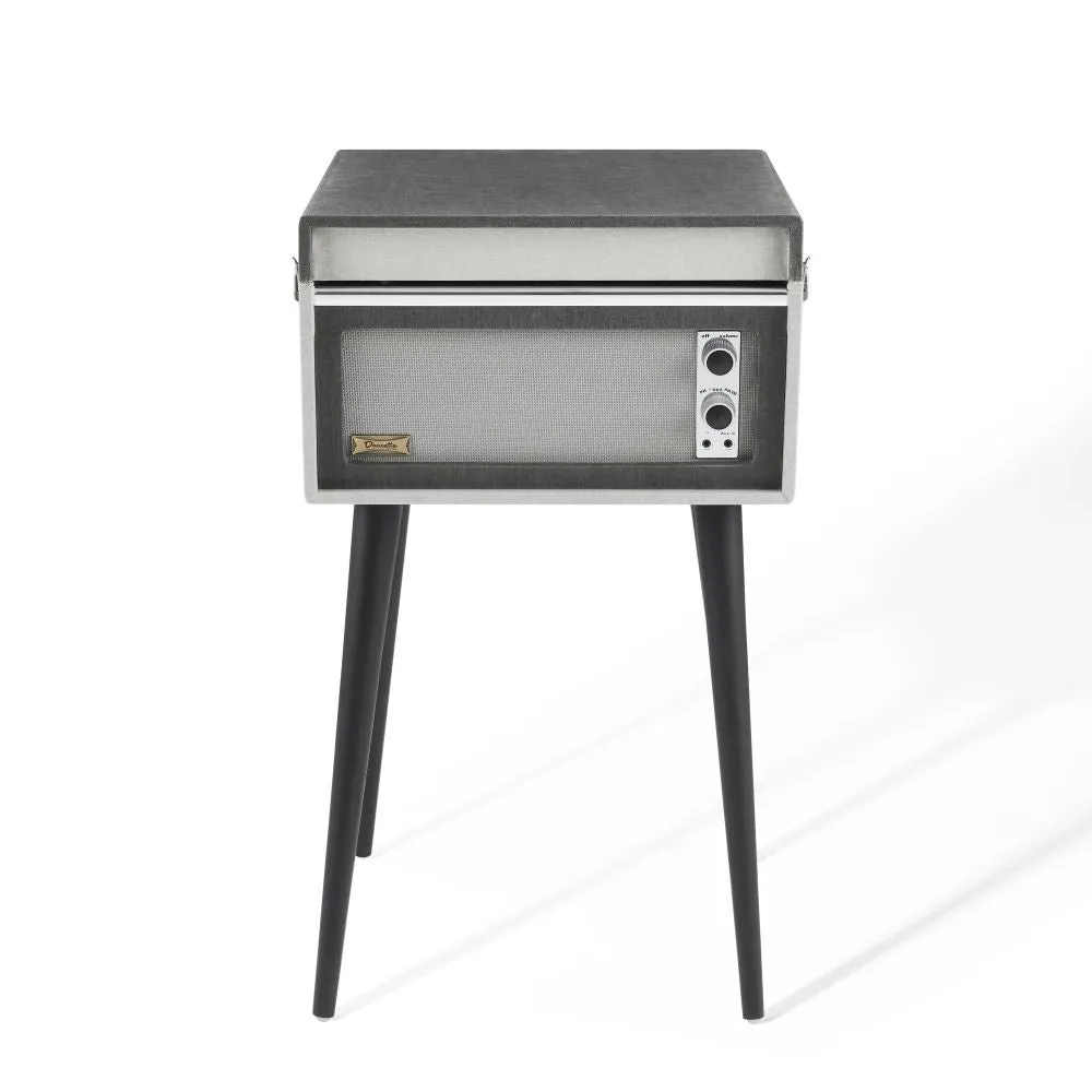 Crosley Dansette Bermuda skivspelare svart ben