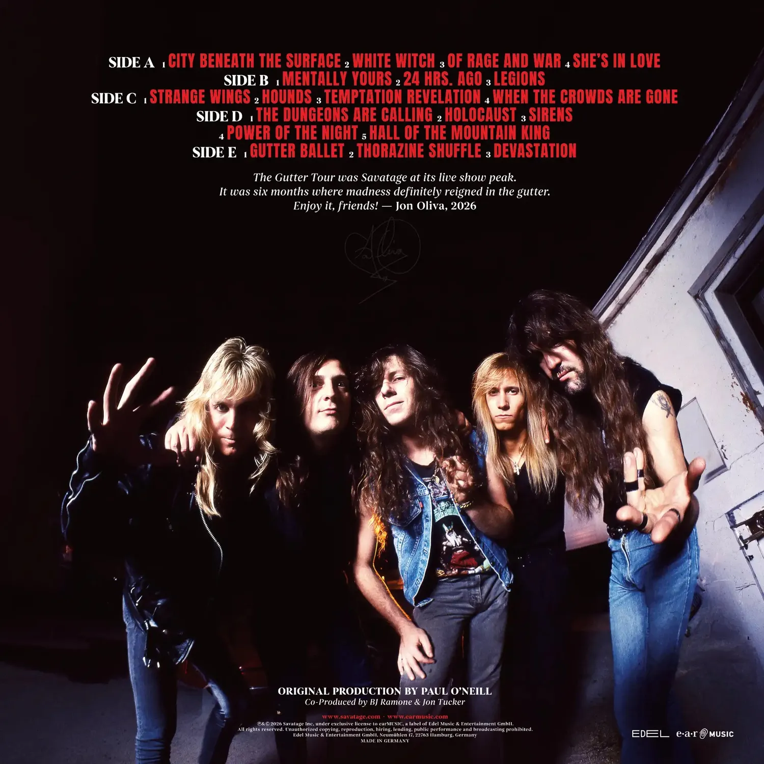 Revox Savatage Madness Reigns rullband CCIR