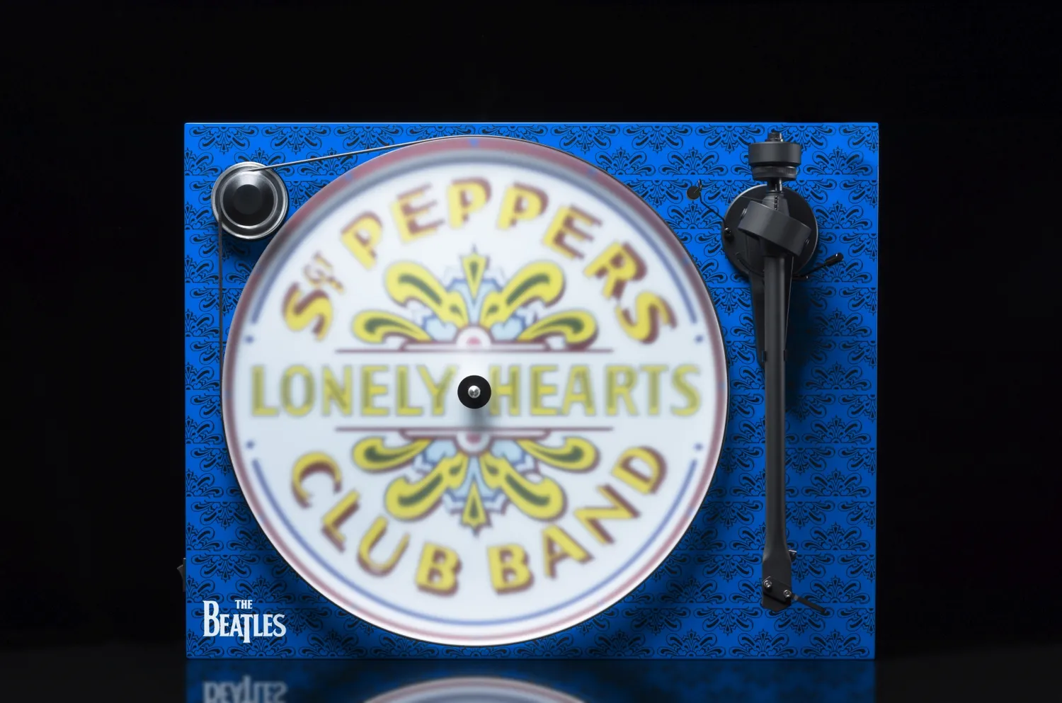 Pro-Ject Essential III Sgt Pepper skivspelare trum-tryck