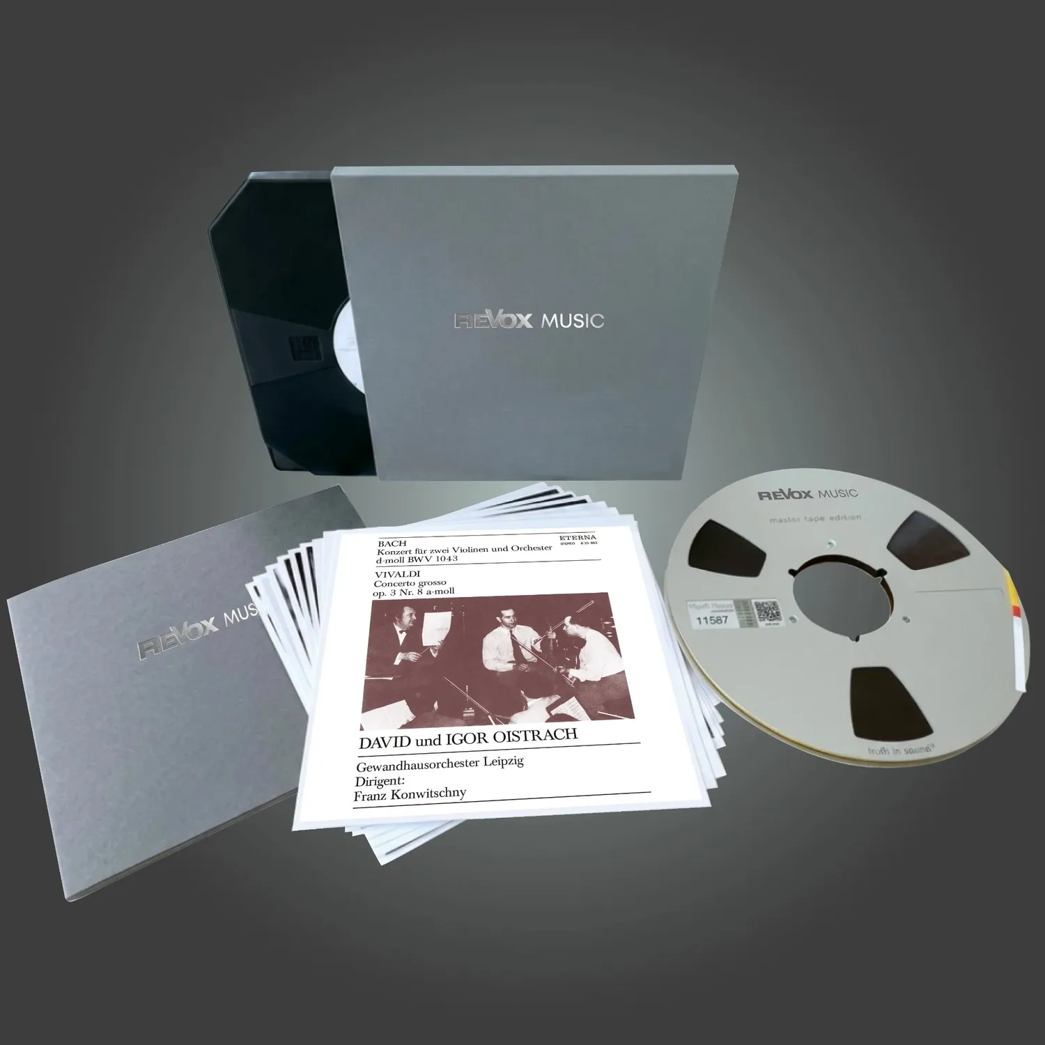 Revox Oistrakh Bach Vivaldi masterband Standard Master