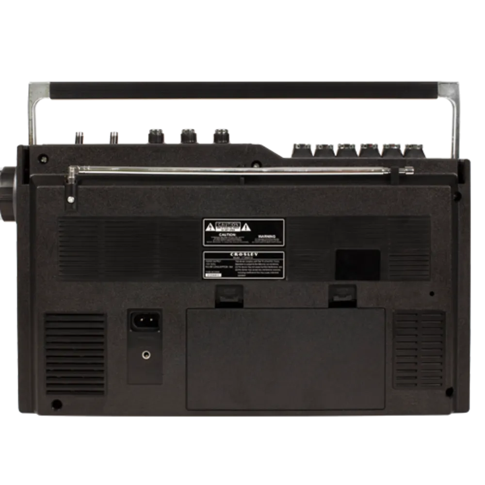 Crosley CT200 kassettspelare silver bärbar med radio