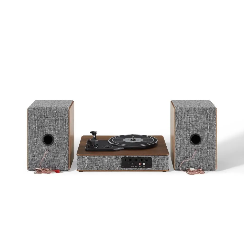 Crosley Aria skivspelare grå med högtalare bluetooth