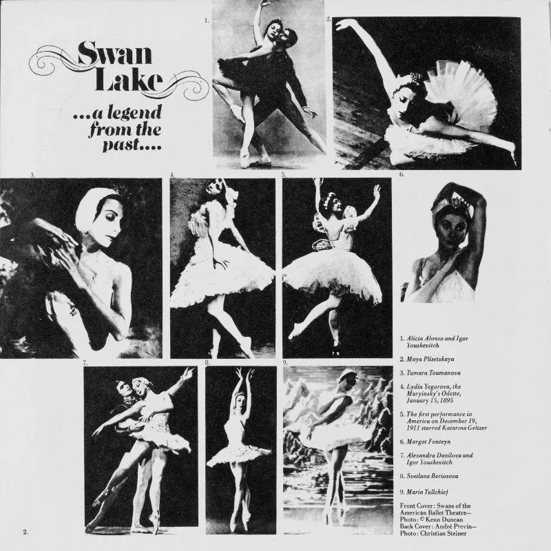 Revox Tchaikovsky Swan Lake masterband Studio Master
