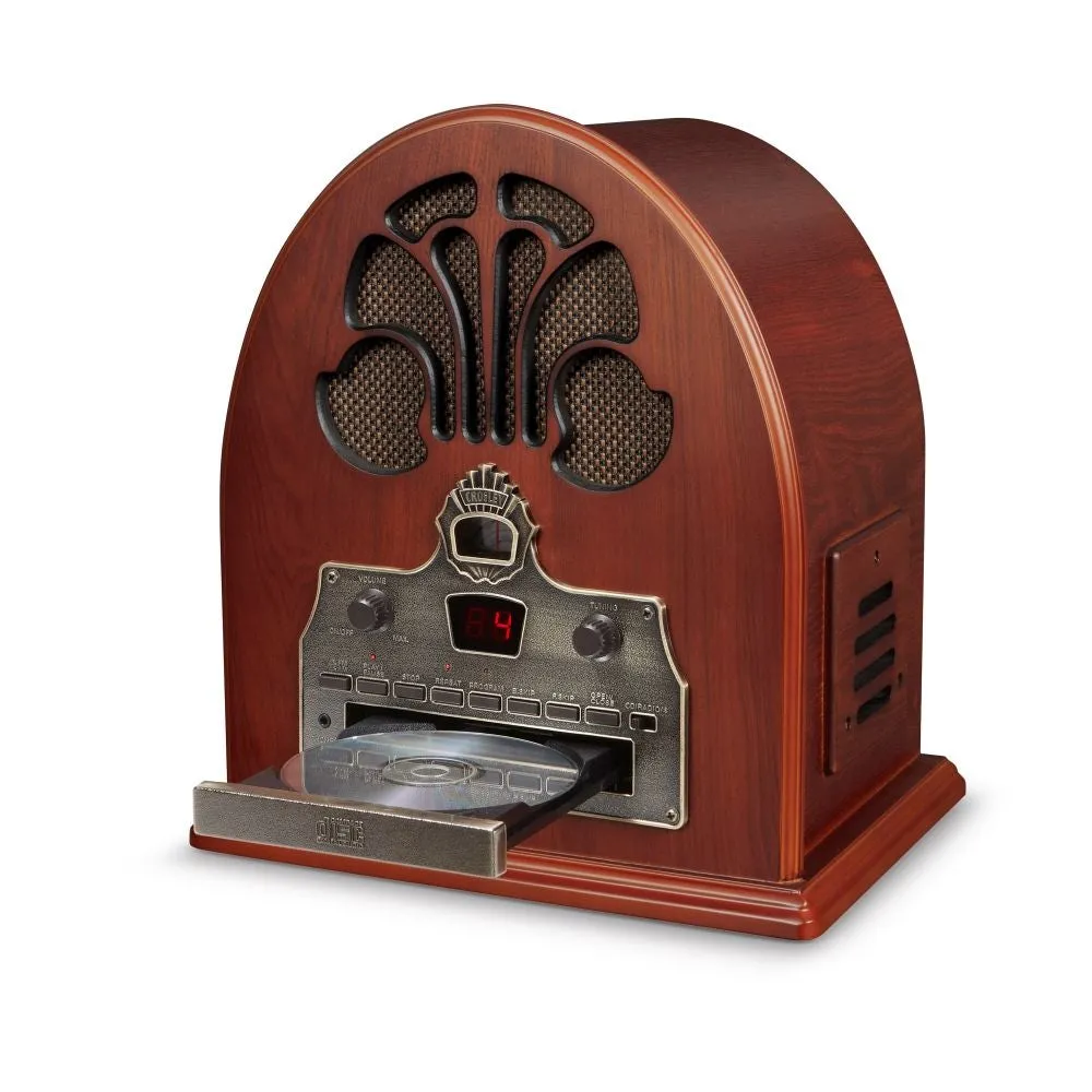 Crosley Cathedral radio CD-spelare Paprika bluetooth