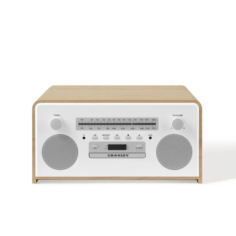 Crosley Carter 7-i-1 skivspelare Natural med radio