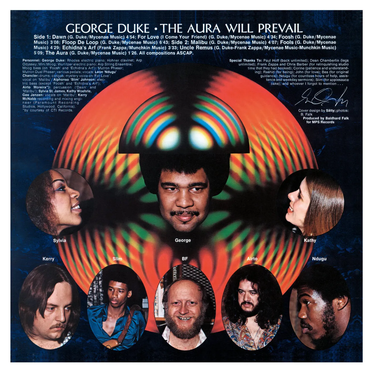 Revox George Duke Aura Will Prevail masterband 1/4 tum