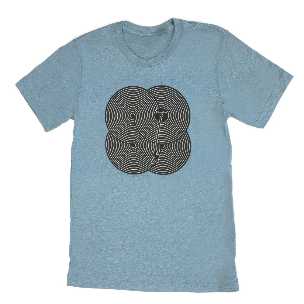 Crosley Infinity Records t-shirt large svart