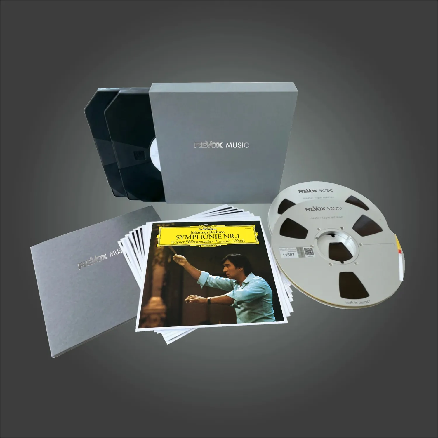 Revox Brahms Symfoni nr 1 Abbado masterband CCIR
