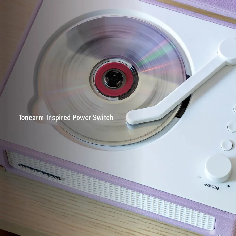 Crosley Cruiser CD-spelare lavendel bärbar
