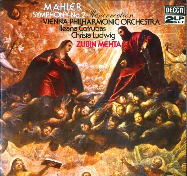 Zubin Mehta Mahler Symphonie No 2 vinyl-LP Decca