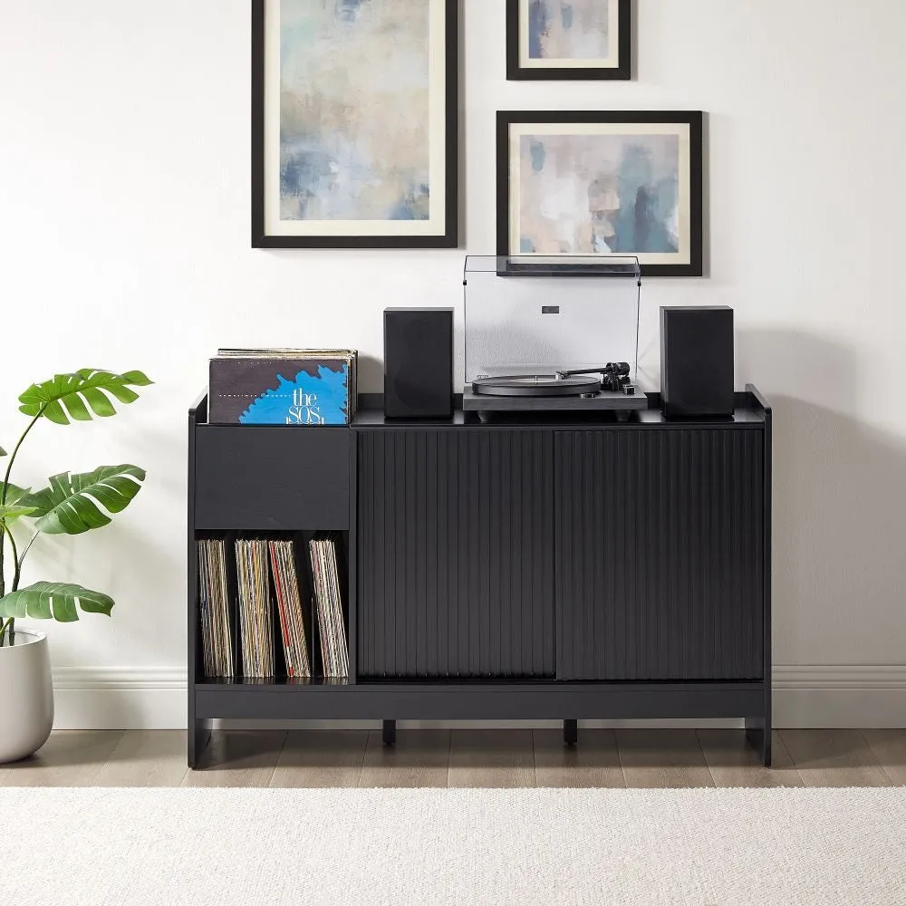 Crosley Arden skivspelarmöbel vinylförvaring