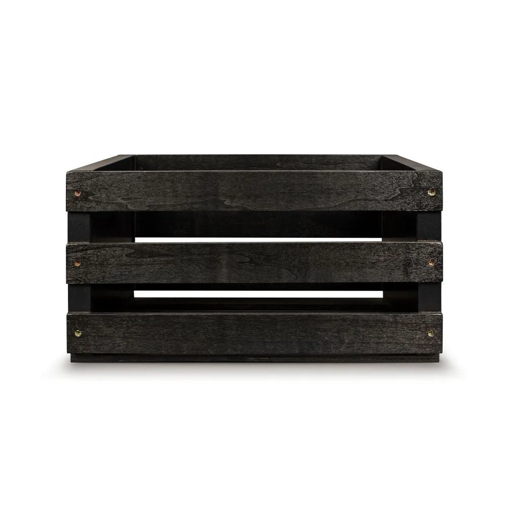 Crosley skivback trä naturlig vinylförvaring