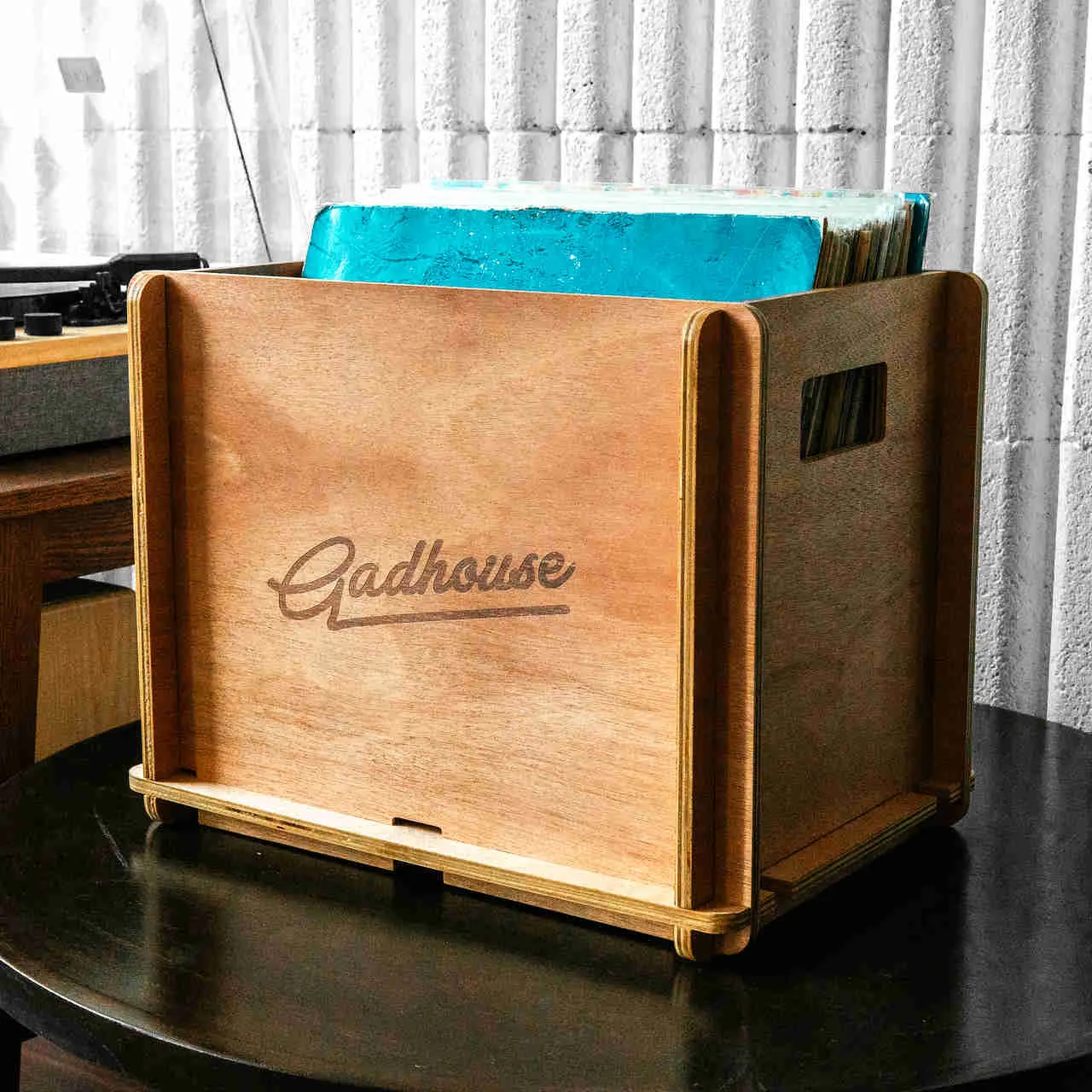 Gadhouse skivback för vinyl LP förvaring
